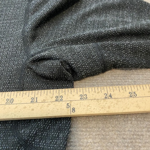 Prana Shirt Mens Large Gray Breathe Crewneck Long Sleeve Athletic Performance - Picture 6 of 9